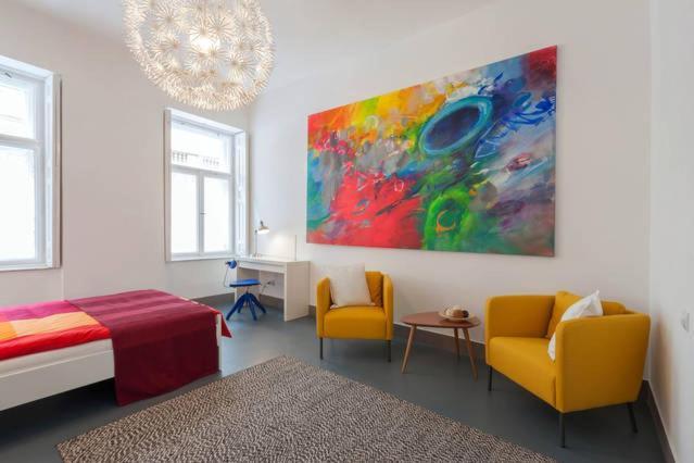 Stylish Holiday Art Apartment - Wifi & Great Location Budapest Extérieur photo
